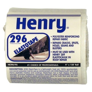 Henry HE296195 4" X 150' Elasto Tape