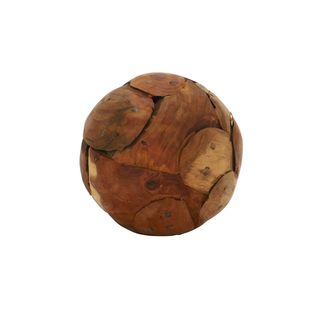 Natural Teak Wood 5-inch Ball