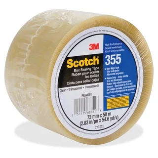 Scotch Box-Sealing Tape 355 - Clear (1/Roll)