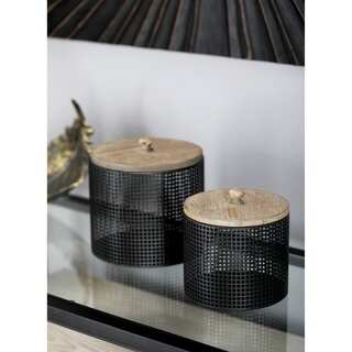 Metal Storage Containers (Set of Three)