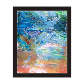 Cloudy Shore Framed Graphic Art