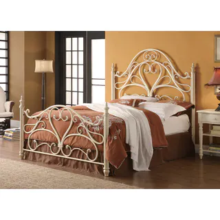 Coaster Company White Metal Queen Bed