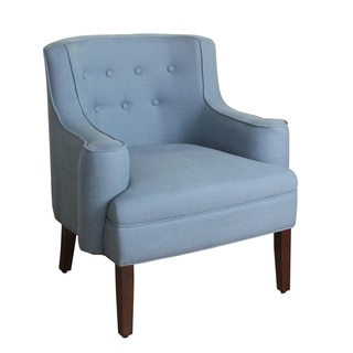 HomePop Emily Curved Arm Accent Chair