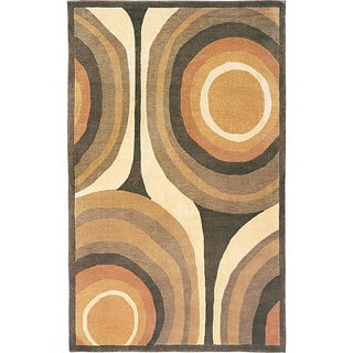 Abbyson Hand-knotted 'Boundless' Himalayan Sheep Wool Rug (4' x 6')