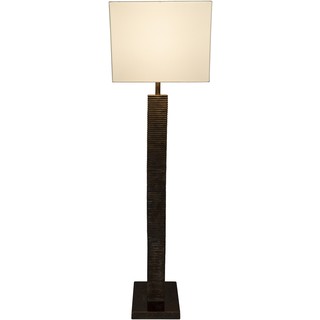 FortWorth Floor Lamp with Antique Resin Base