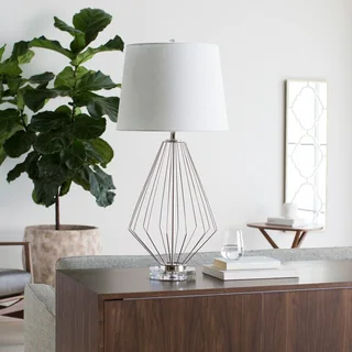 Cape Coral Table Lamp with Iron Base