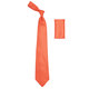 Satin Mens Dress Shirt Necktie & Hanky Set - XS to Big & Tall - Thumbnail 6