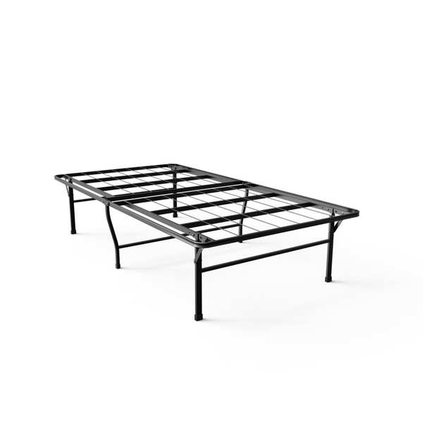 Priage Tall SmartBase Platform Bed Frame and Box Spring Replacement, Twin XL