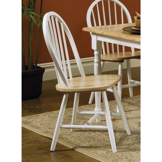 Coaster Company White Wood Dining Chair