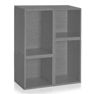 Verona Modular Storage System Eco Bookcase Shelving LIFETIME WARRANTY (made from sustainable non-toxic zBoard paperboard)