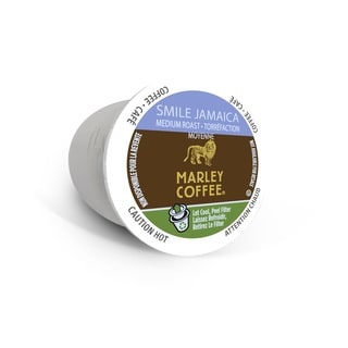 Marley Coffee Smile Jamaica Blend, RealCup Portion Pack For Keurig Brewers