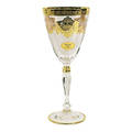 Francesca Series-Italy Gold Design Wine Goblets (Set of 6)