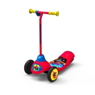 'Blaze and the Monster Machines' Red/Multicolor Stainless Steel Safe-start 3-wheel Electric Scooter