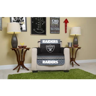 Oakland Raiders Multicolored Licensed NFL Chair Protector