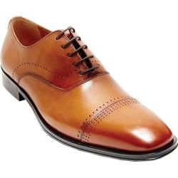 Men's Steve Madden Duron Cap Toe Shoe Tan Leather