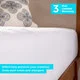 Thumbnail 3, Linenspa Microfiber Mattress Pad with Stretch Skirt. Changes active main hero.