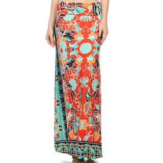 Women's Paisley Maxi Skirt