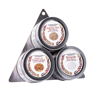 Asian Fusion Collection Spice Tins (Set of 3)