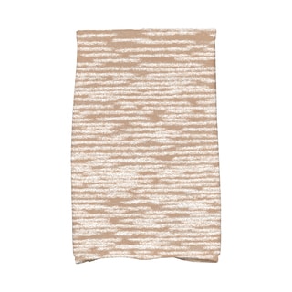 16 x 25-inch Marled Knit Geometric Print Kitchen Towel