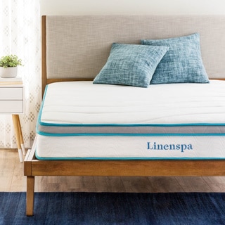 LINENSPA 8-inch Queen-size Memory Foam and Spring Mattress