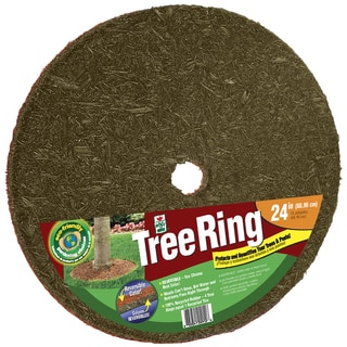 Easy Gardener TR24912-30 24 Inches Red & Brown Tree Ring