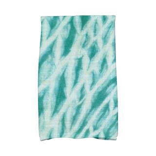 16 X 25-inch Shibori Stripe Geometric Print Hand Towel