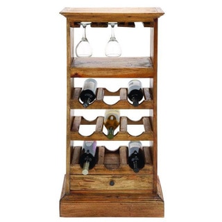 Wood 19-inches Wide 44-inches High Wine Cabinet