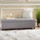 London Fabric Storage Bench by Christopher Knight Home - Thumbnail 2