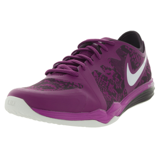 Nike Women's Dual Fusion Tr 3 Print Purple Dusk/White/Noble Purple Training Shoe
