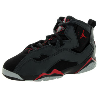 Nike Jordan Kid's Jordan True Flight Bp Black/Gym Red/Anthrct/Wlf Basketball Shoe