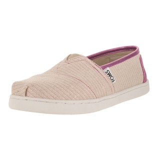 Toms Kids' Pink/Glimmer Classic Casual Shoe