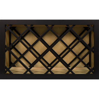 Everyday Cabinets 30-inch Dark Espresso Shaker Wine Rack Cabinet