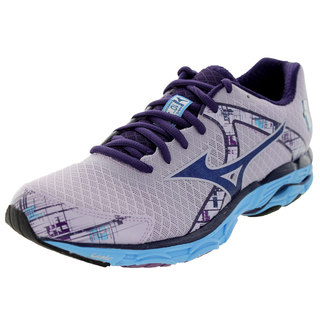 Mizuno Women's Wave Inspire 10 Purple/Navy/Blue Running Shoe