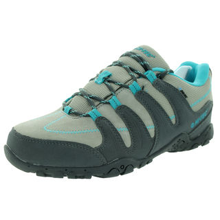Hi-Tec Women's Romsey Low WP Grey/Graphite/Bahama Blue Hiking Shoe