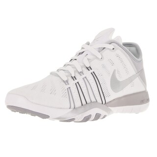 Nike Women's Free Tr 6 White/Metallic Silver/Grey Training Shoe