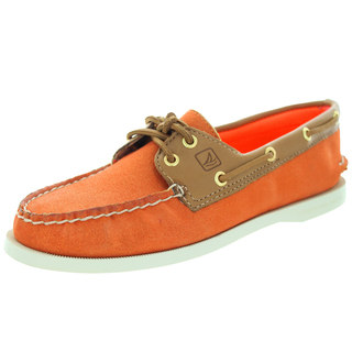 Sperry Top-Sider Women's Authentic Original Orange Sparkle Boat Shoe