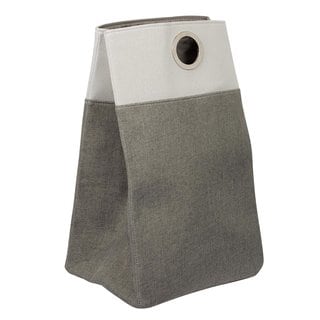 BirdRock Home Oxford Grey Laundry Bag With Handles