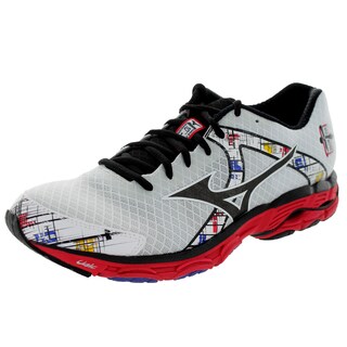 Mizuno Men's Wave Inspire 10 White/Black/Red Running Shoe
