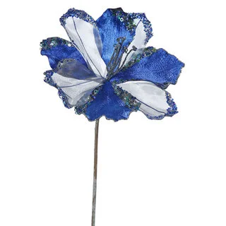 20-inch Blue Amaryllis with 9-inch Flower (Pack of 3)