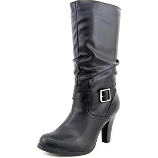 Arizona Jean Company Women's 'Absolute' Black Faux-leather Boots