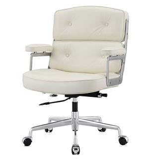 M310 White Aniline Leather Office Chair