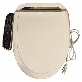 Bidet4me E-260A White Elongated Electric Bidet Seat With Dryer and Deodorizer