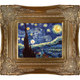 Vincent Van Gogh 'Starry Night' Hand Painted Framed Canvas Art - Thumbnail 4