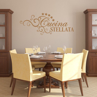 Cucina Stellata Quotes and Sayings Wall Decal Sticker Mural Vinyl Art Home Decor