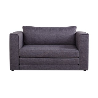 Ava Modern Reversible Fabric Loveseat and Sofa Bed