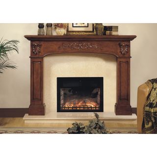 Oxford Hand-carved Wood Mantel
