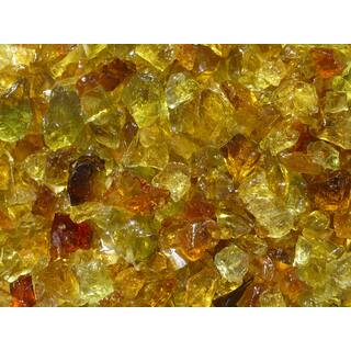 Exotic Pebbles & Aggregates EG10-L06 10-pound Chestnut Glass Pebbles