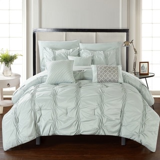 Chic Home Luna Green Bed in a Bag Comforter 10-Piece Set
