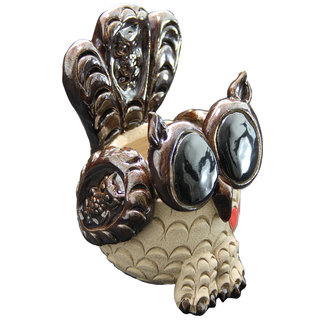 Exhart Pence 6.5-inch Pets Owl Planter