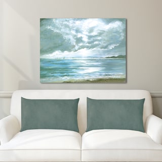Portfolio Canvas Decor Sandra Francis 'Stormy Weather' Stretched and Wrapped Canvas Print Wall Art